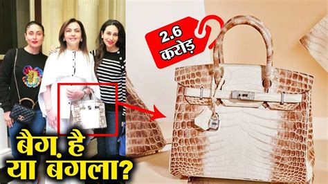 nita ambani bag price|mukesh ambani purses.